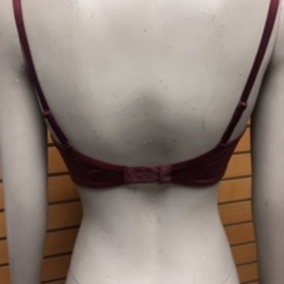 💦NWT Hilary Ruby/Eggplant Color Underwire Padded Underwire Bra - Picture 6 of 9